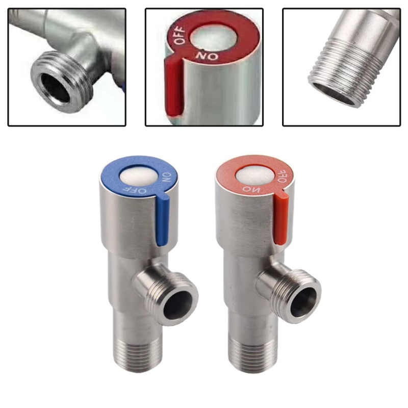 Toilet Fill Valve - 1pc Triangle Valve Toilet Water Stop