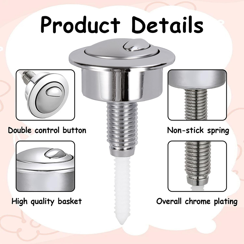 Dual Flush Toilet Button Flush - Toilet Fill Valve 리뷰 및 가격