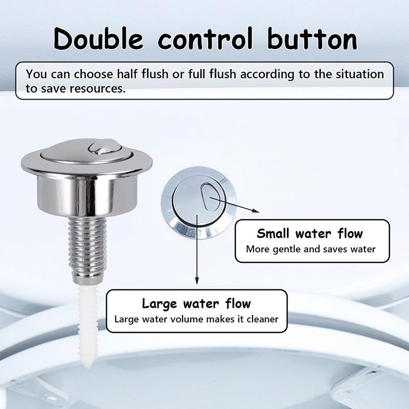 Dual Flush Toilet Button Flush - Toilet Fill Valve 리뷰 및 가격