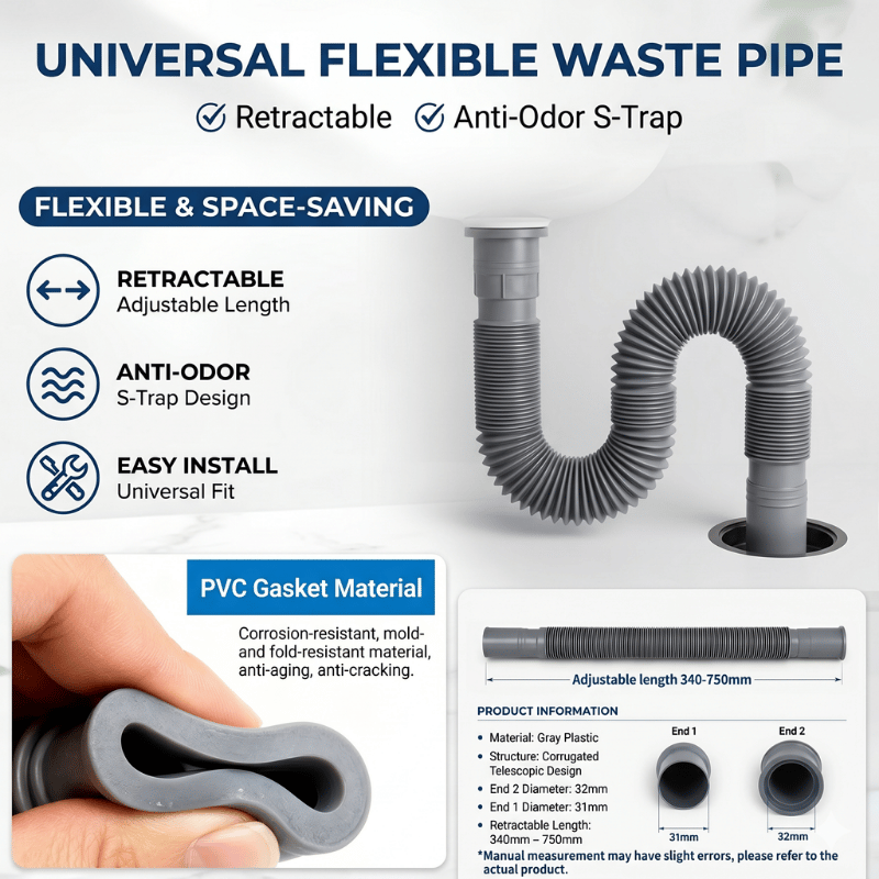 Universal Flexible Expandable  - Flexible Hose Braided 리뷰 및 가격