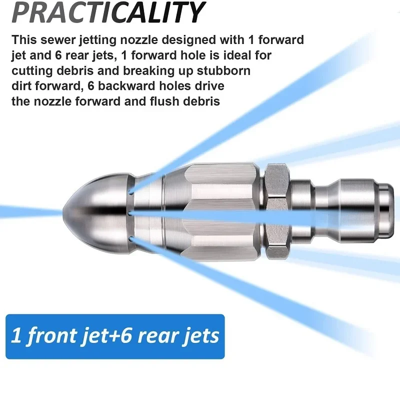 Water Jet High Pressure Spraye - Drain Pipe Clip 리뷰 및 가격