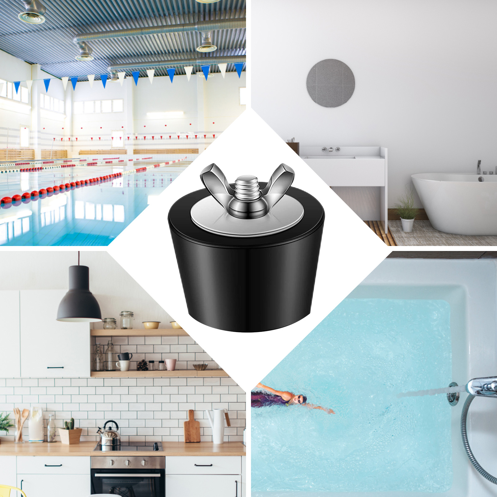 Rubber Winter Antifreeze Pool  - Drain Pipe Clip 리뷰 및 가격