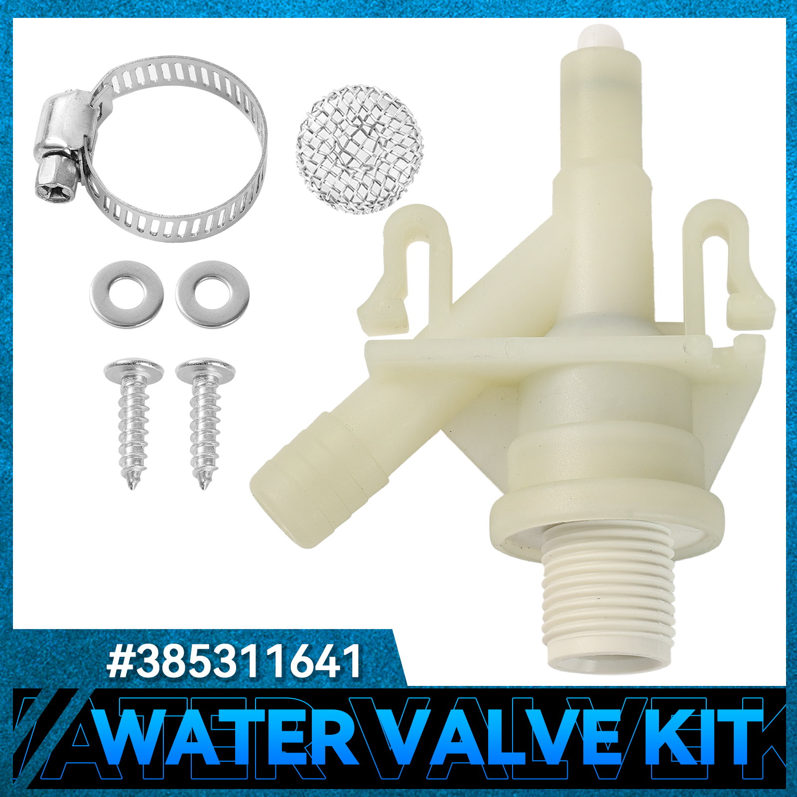 Plastic RV Camper Water Valve  - Toilet Fill Valve 리뷰 및 가격