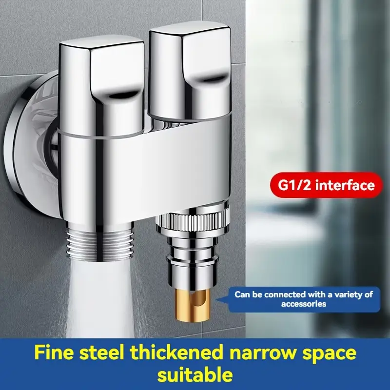 Stainless steel double outlet  - Toilet Fill Valve 리뷰 및 가격