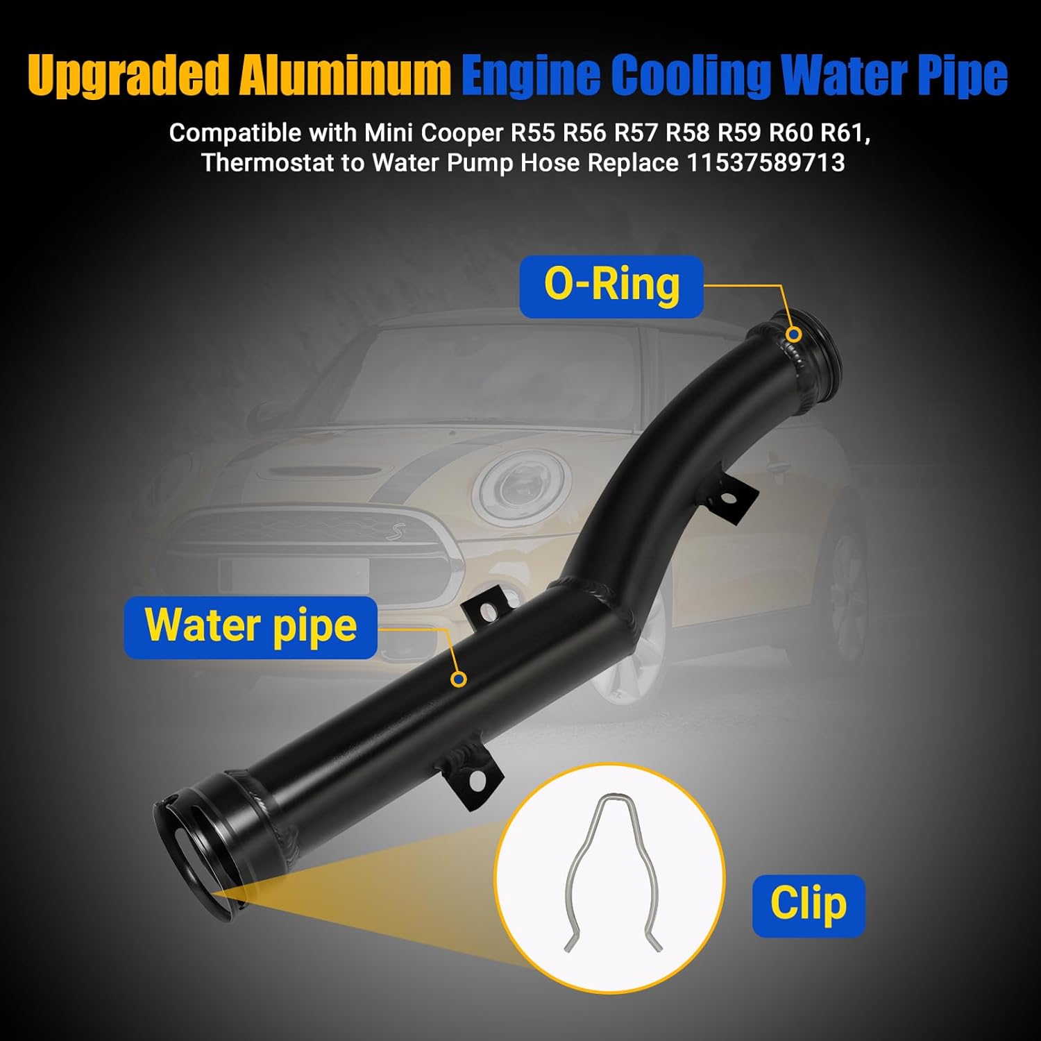 Car Engine Coolant Water Pump  - Plastic Pipe Clip 리뷰 및 가격