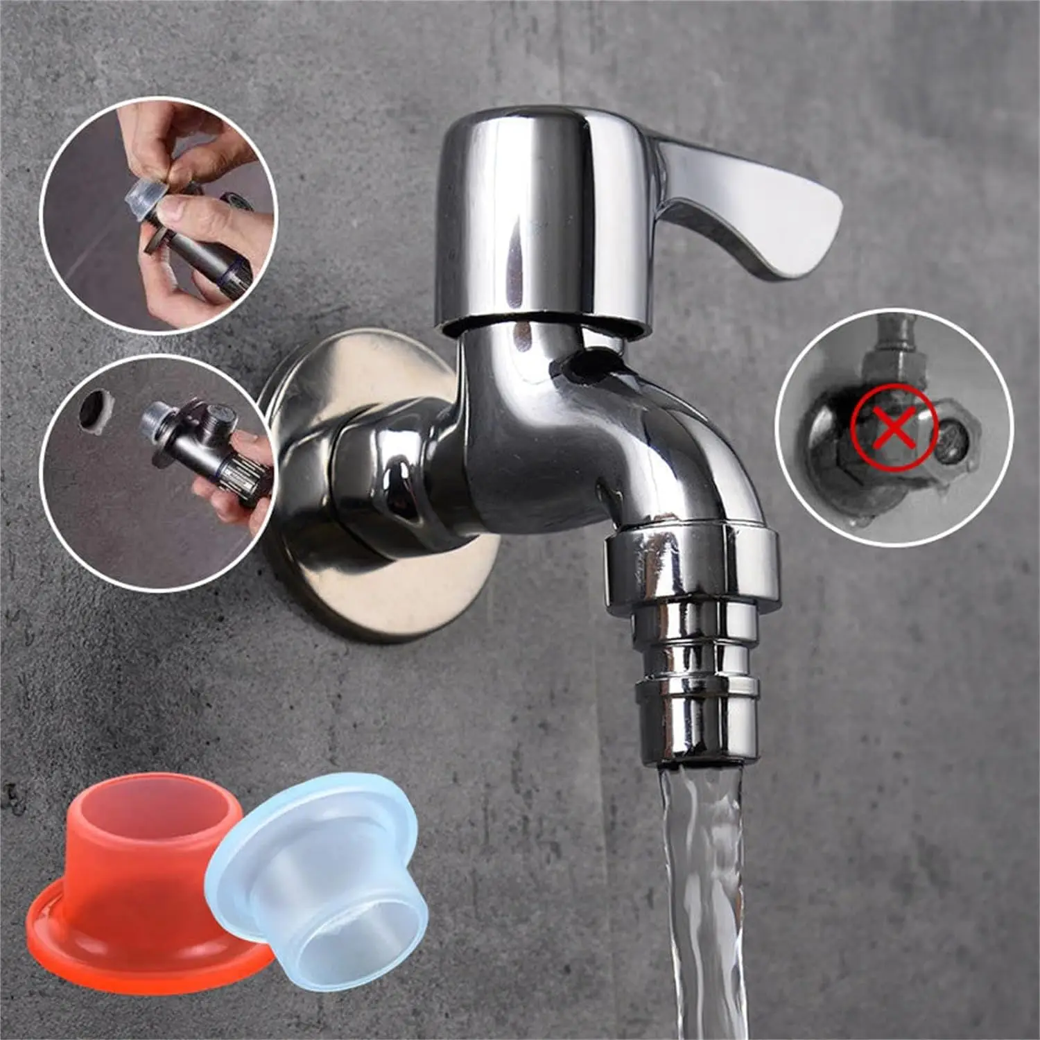 30-500pcs Faucet Leak-Proof Se - Silicone Tap Washer 리뷰 및 가격