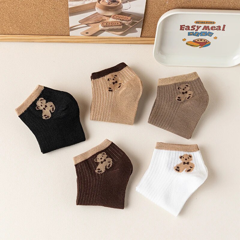 4/5/6/8 Pairs of Cute Teddy Be - Pipe Bending Spring 리뷰 및 가격