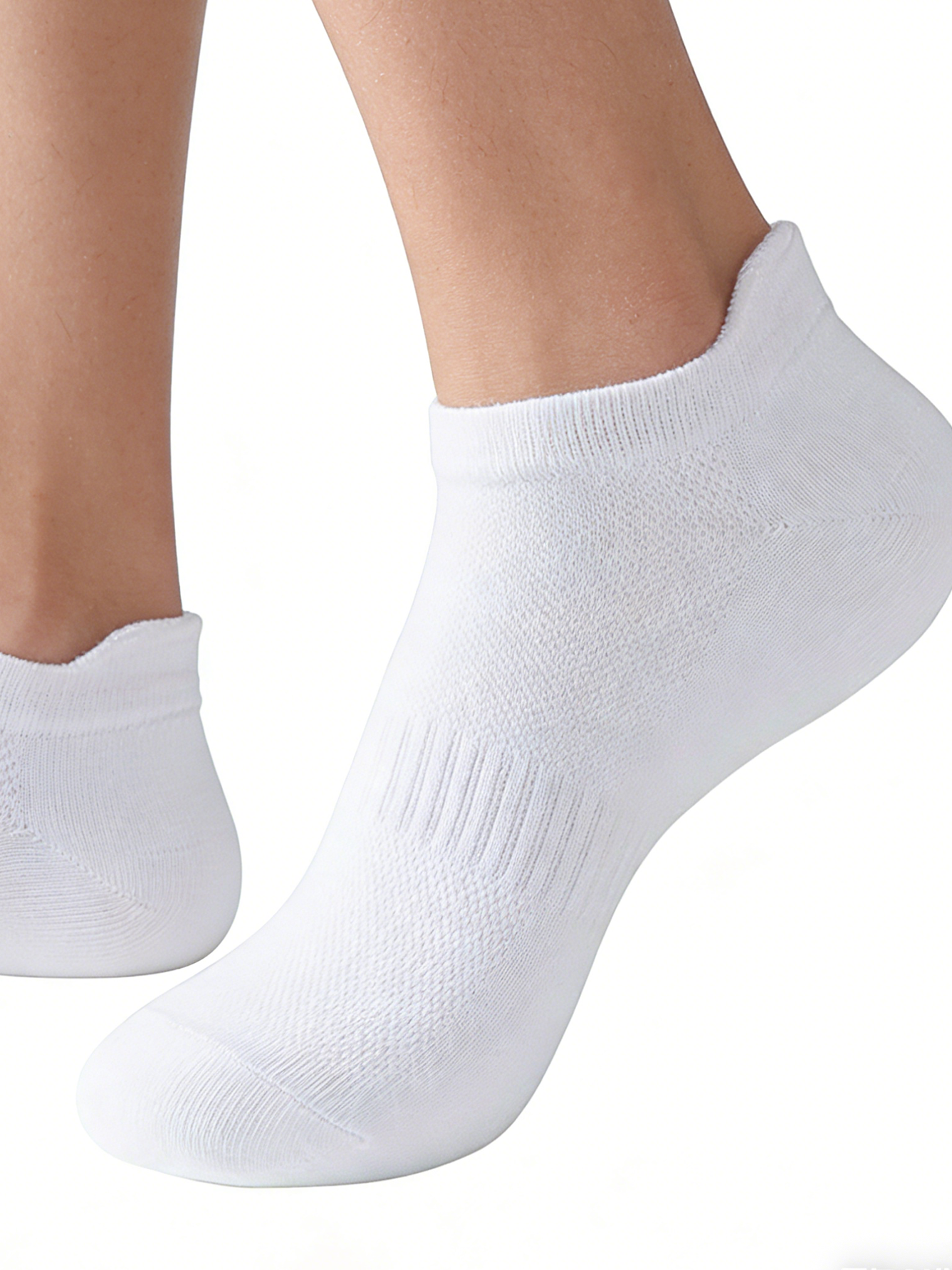 6 Pairs Women Men White Ankle  - Pipe Bending Spring 리뷰 및 가격