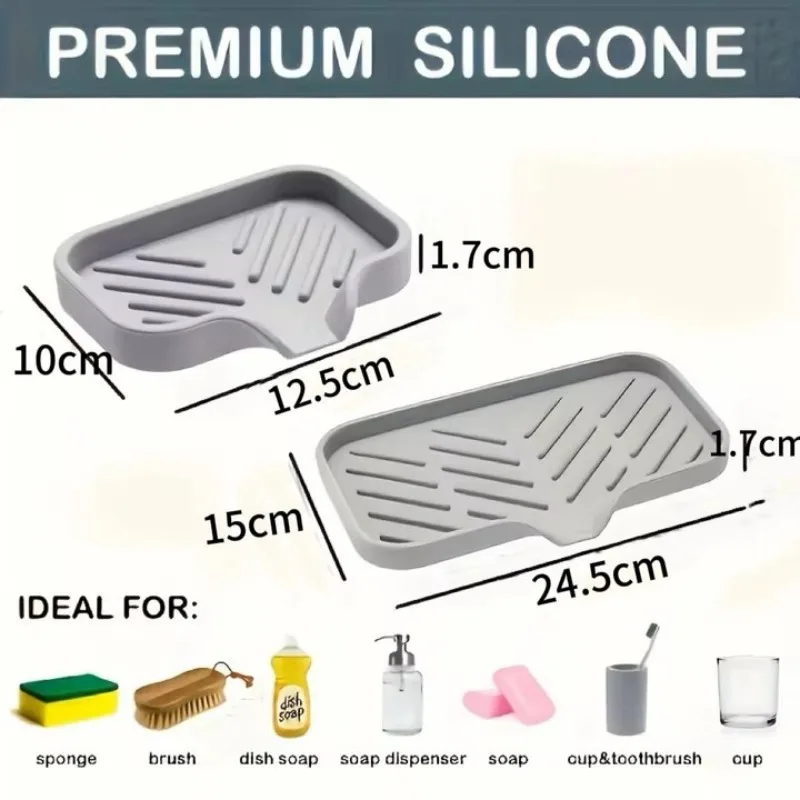 Self Draining Soap Bar Holder  - Silicone Tap Washer 리뷰 및 가격