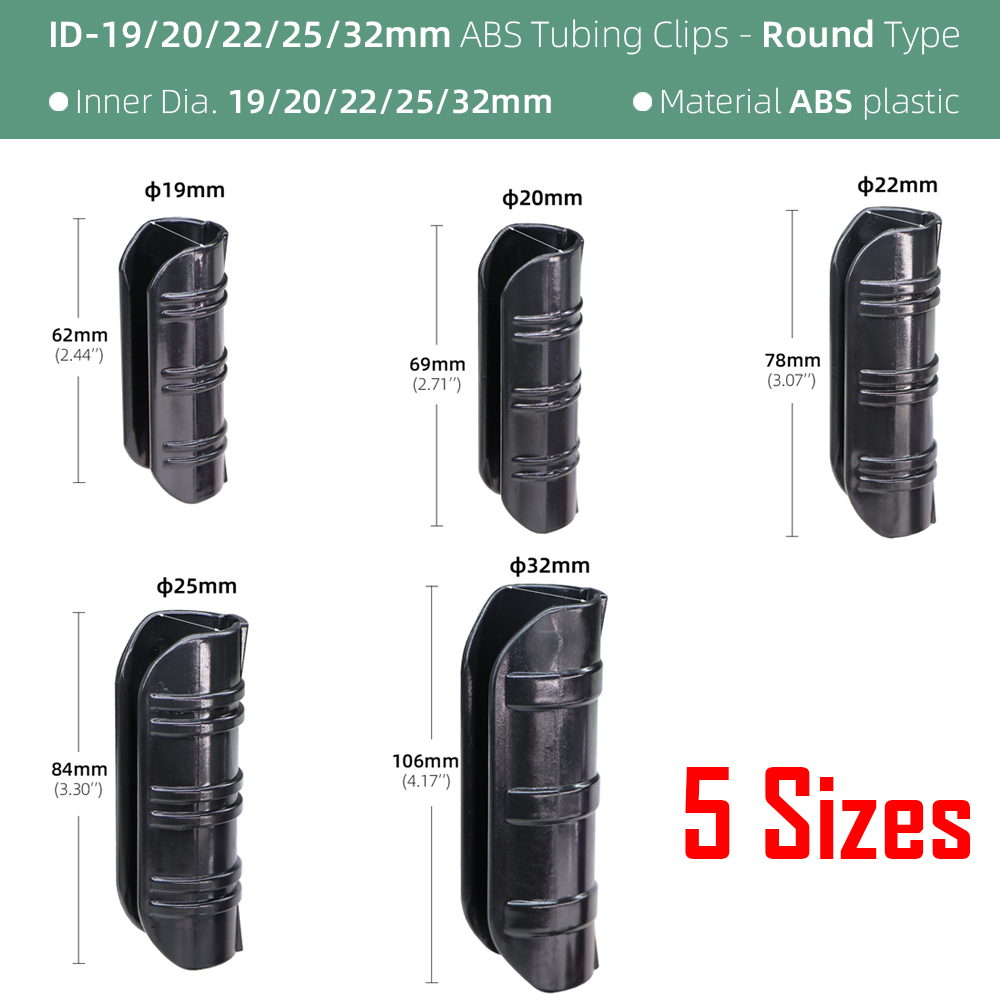 30PCS 19/20/22/25/32MM Garden  - Plastic Pipe Clip 리뷰 및 가격