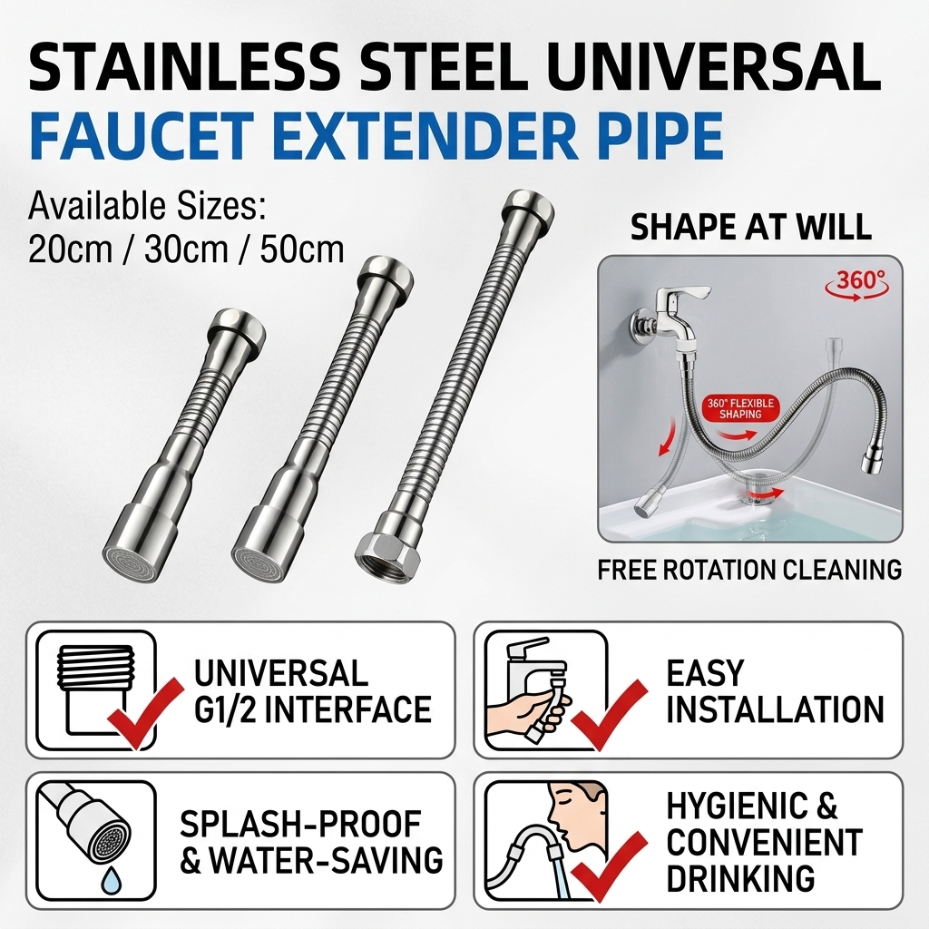 360° Flexible Stainless Steel  - Flexible Hose Braided 리뷰 및 가격