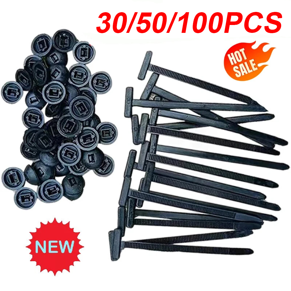 500/100/50Pcs Self-Locked Nylo - Plastic Pipe Clip 리뷰 및 가격