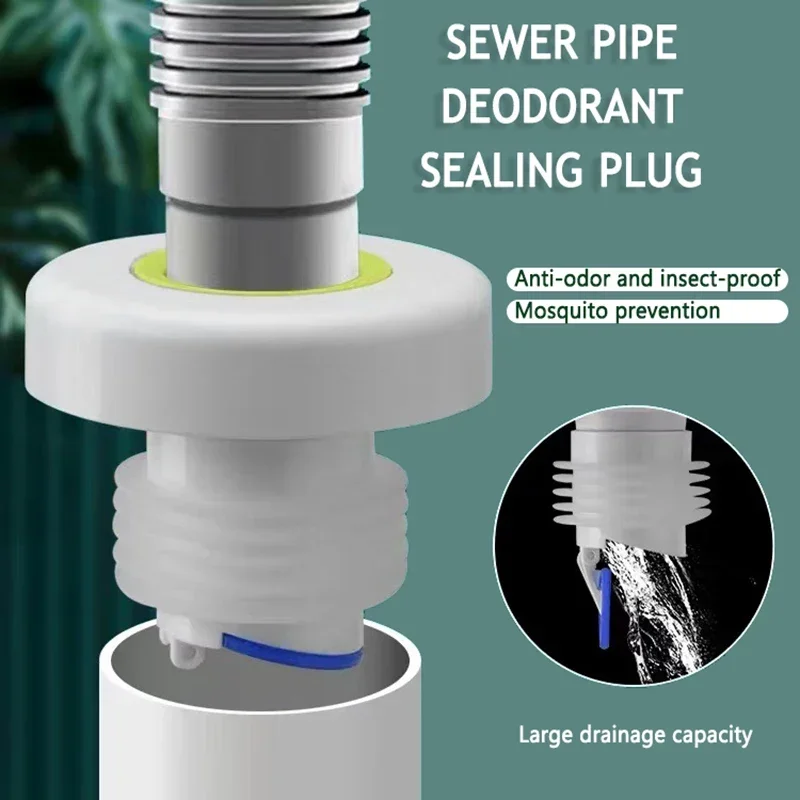 Pipe Drain Sealing Plug Deodor - Drain Pipe Clip 리뷰 및 가격