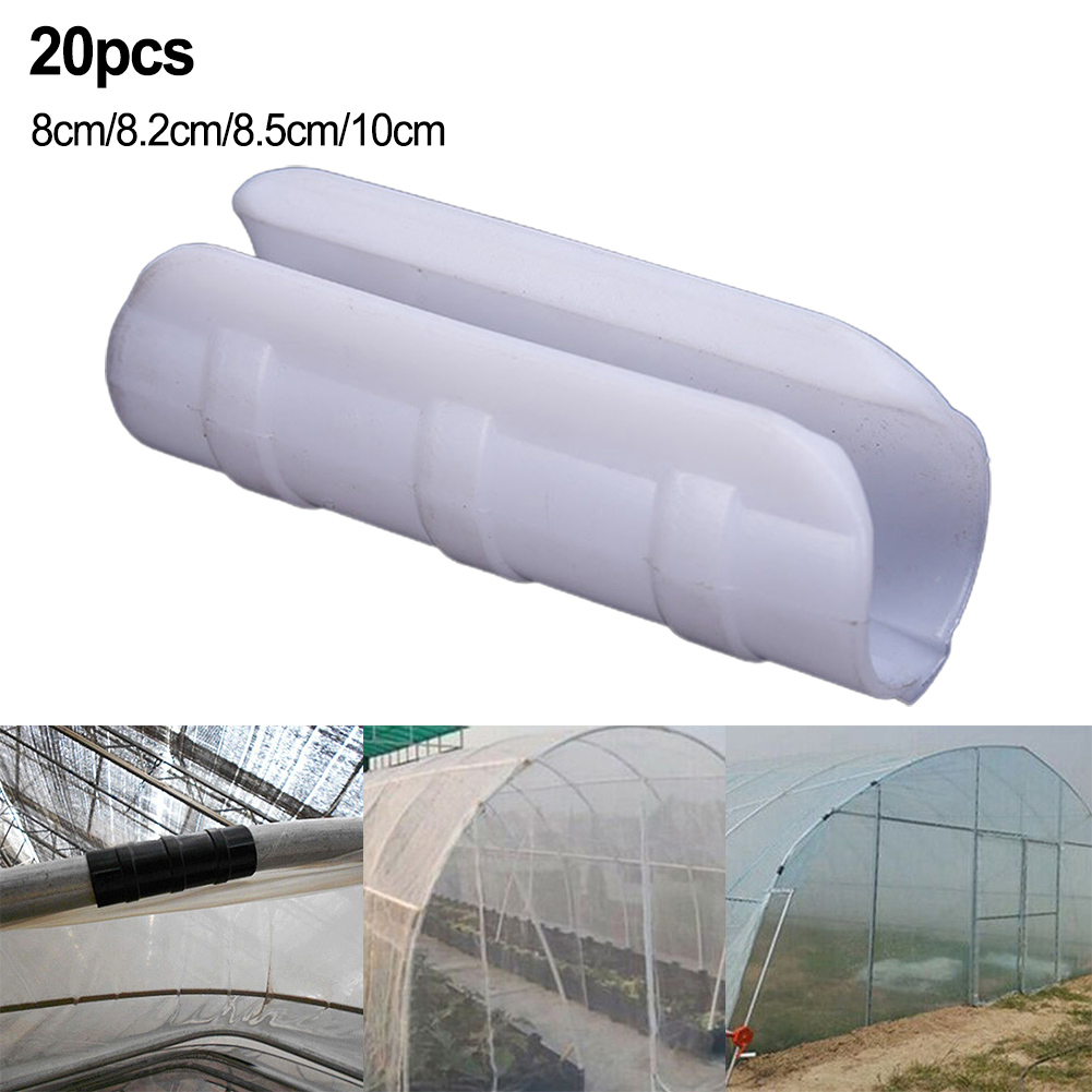 20Pc Greenhouse Frame Film Buc - Plastic Pipe Clip 리뷰 및 가격